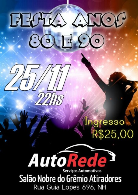 Festa Anos 80/90